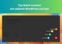 Chia sẻ Code Quick Contact - Liên hệ nhanh tuyệt đẹp cho website WordPress